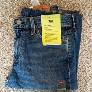 Levi mens 511 slim jeans